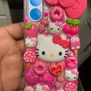 Sanrio Hello Kitty Pink and White 3D Candy Phone Case